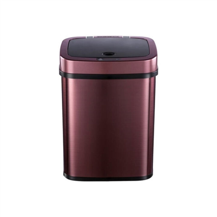 3-Gallon Motion Sensor Touchless Stainless Steel Trash Can