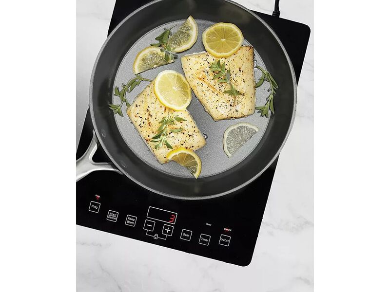 GreenPan GP5 Hard Anodized Healthy Ceramic Nonstick 2-Piece Fry pan Set, 9.5" and 11" image number 2