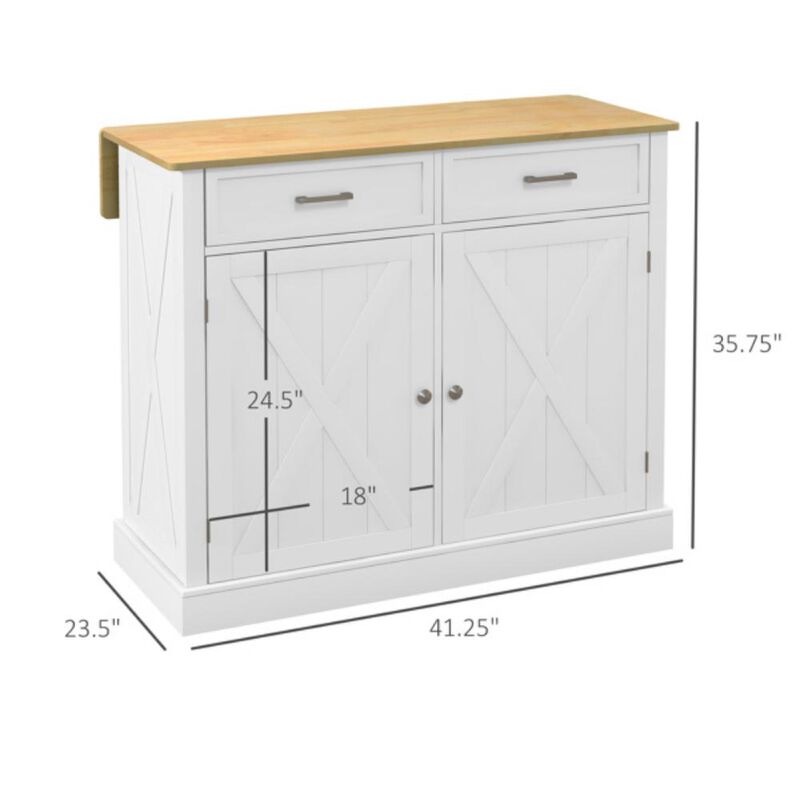 Durable Kitchen Island &ndash; Stylish Pantry Organizer For Kitchen image number 7