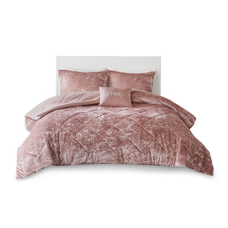 Gracie Mills Eirlys Velvet Comforter Set