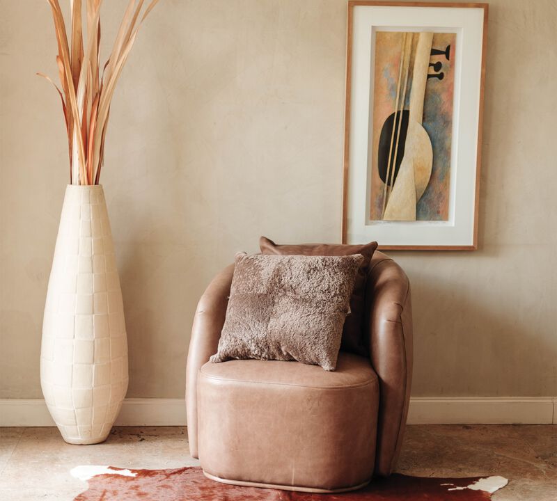 Sheared Sheepskin Pillow Cover 20″ x 20″