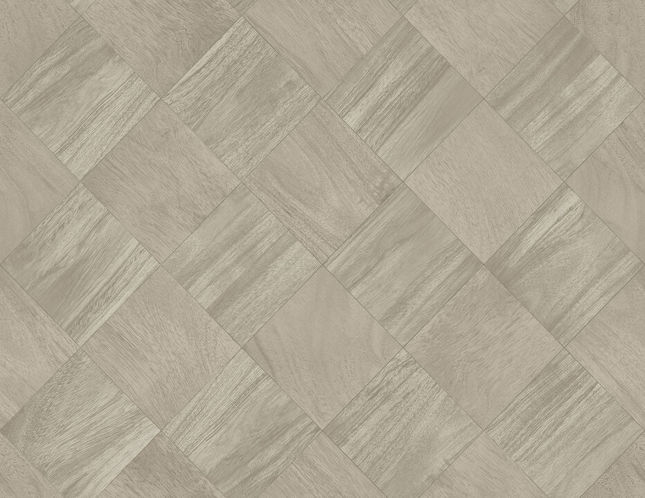 Thriller Grey Wood Tile Wallpaper