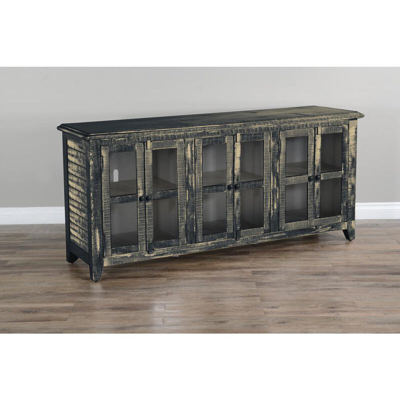 Sunny Designs Black Sand 70 TV Console