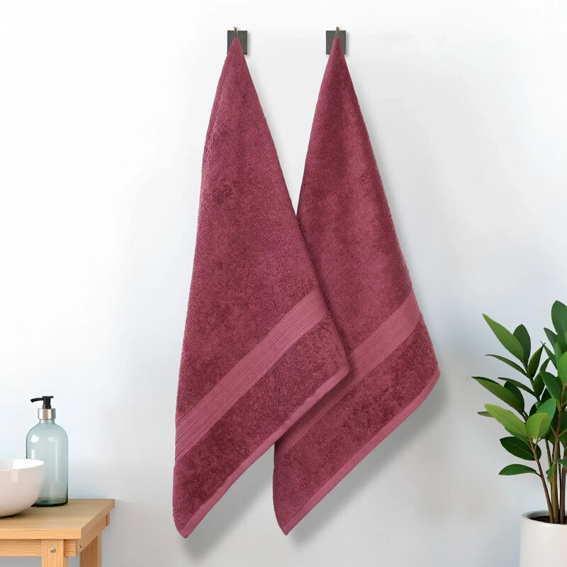 Ring-Spun Cotton 2-Piece Bath Sheet Set &ndash; Soft & Highly Absorbent image number 1