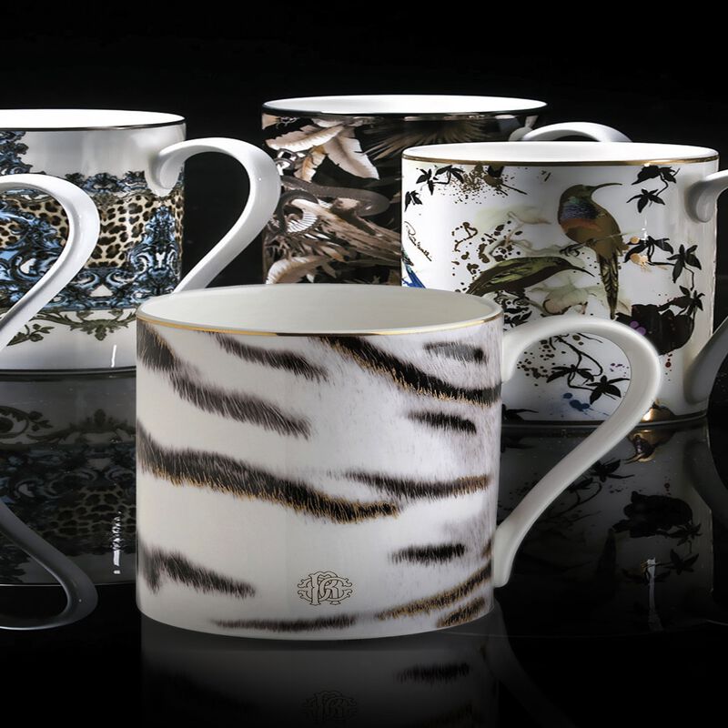 Mug Cup TIGER in Luxury Box diam. 2.5", H 3.3", cap. 12.5 oz image number 2