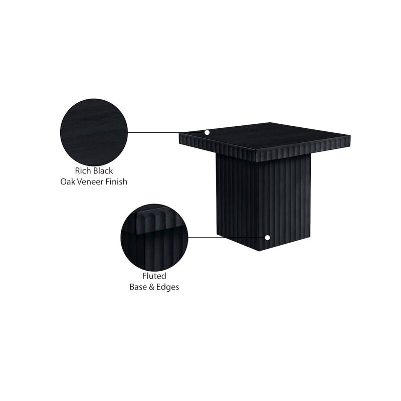 Meridian Furniture Spencer Black Oak Veneer Coffee Table