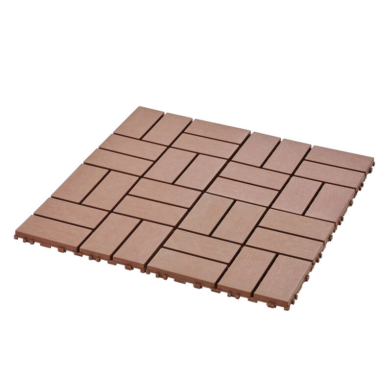 Streamdale Waterproof Interlocking Deck Tiles (44 Pc) image number 4