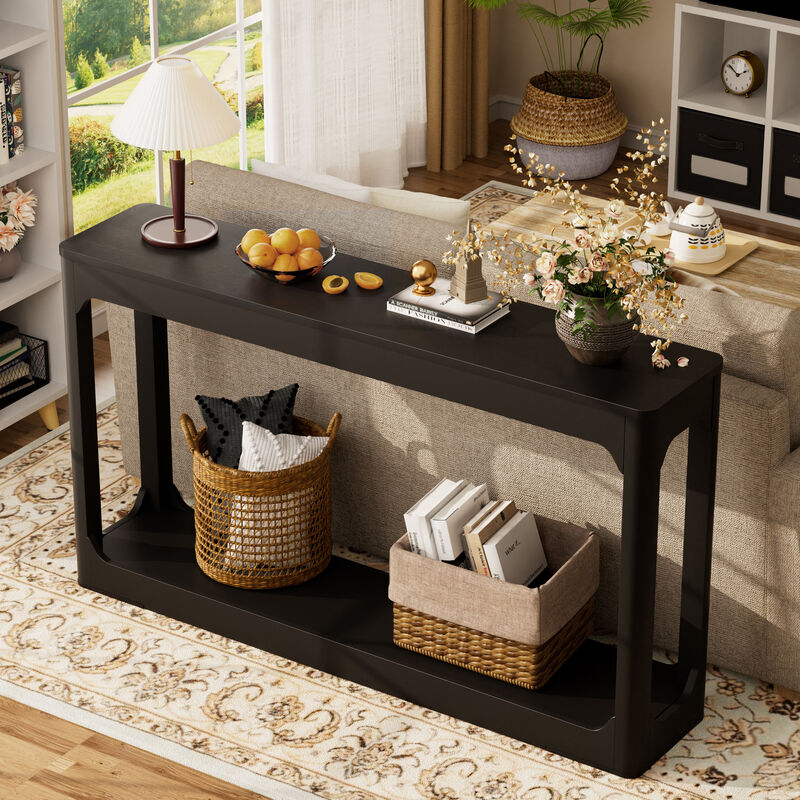 Nulvud wood console table image number 3