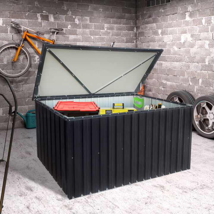 Metal Storage Box Store Large Out Door Use