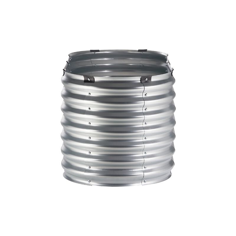 Galvanized Metal Raised Garden Bed for Outdoor Planting of Vegetables or Flowers