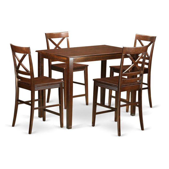 5 PC counter height set - Small Kitchen Table and 4 counter height Chairs.