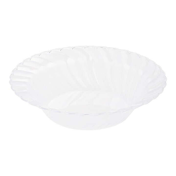 12 oz. Clear Flair Plastic Soup Bowls (90 Bowls)