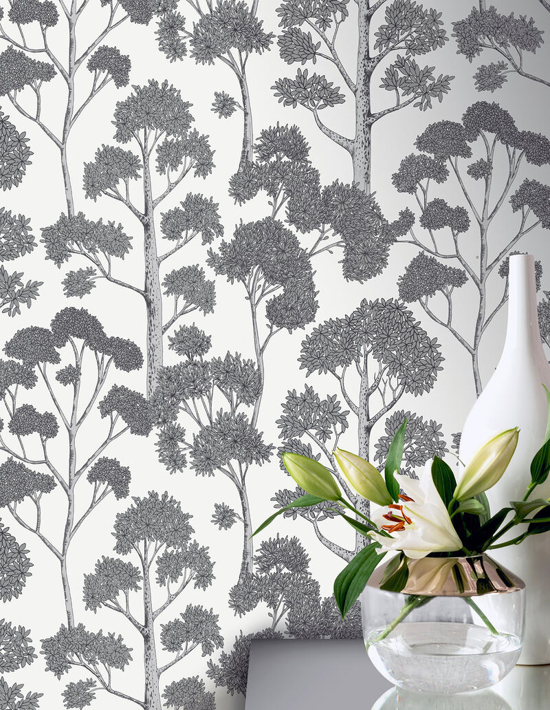 Blanche Silver Trees Wallpaper image number 3