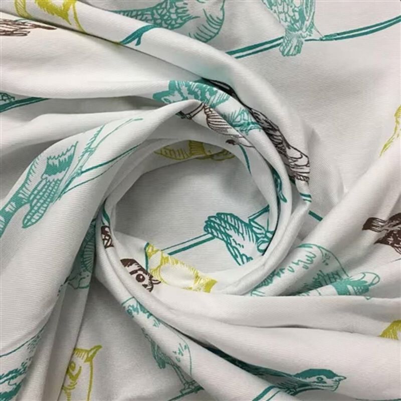 Premium Cotton Shower Curtain – Natural, Quick-Dry & Wrinkle-Resistant Fabric