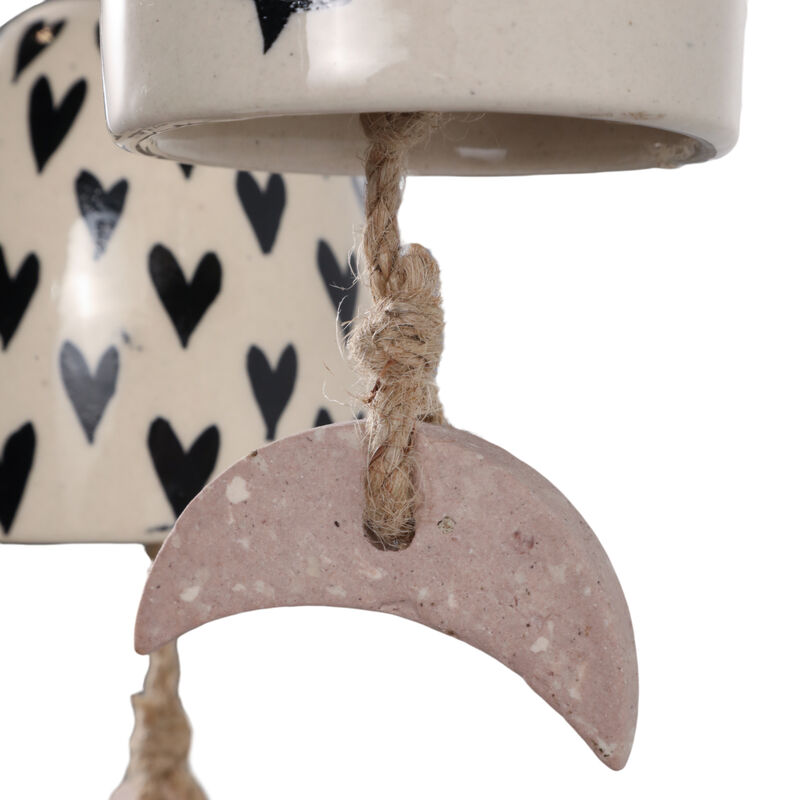 S/2 Ceramic Hand Painted Bells image number 5