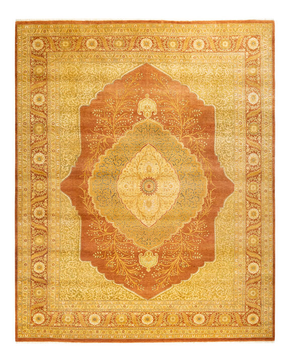Mogul, One-of-a-Kind Hand-Knotted Area Rug  - Brown,  8' 2" x 10' 4"