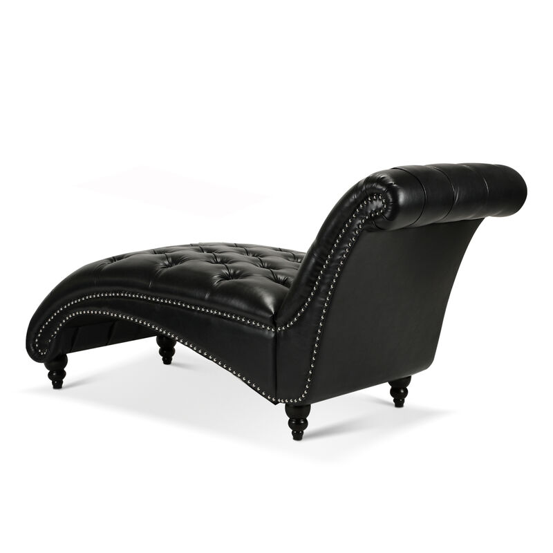 Streamdale Tufted Armless Chaise Lounge image number 3