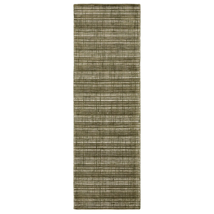 HomeRoots Striped Hand Tufted Area Rug