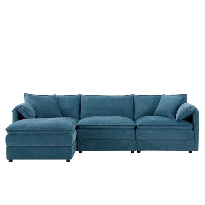 Cepbis L-Shaped Modular Cloud Sectional Sofa