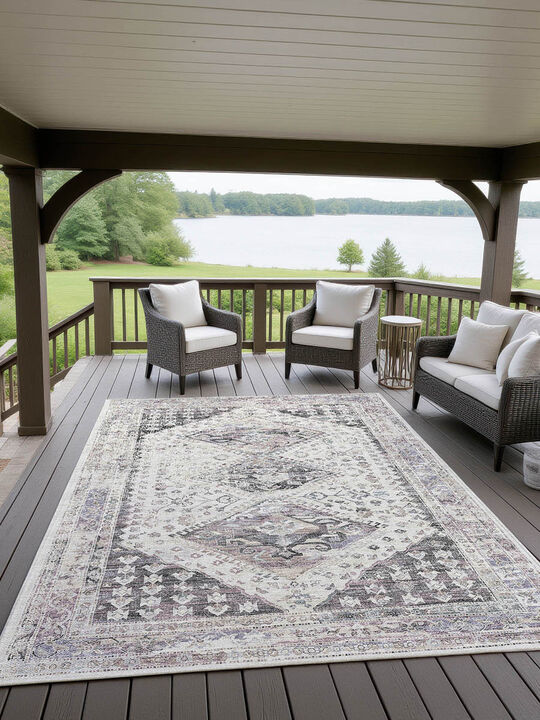 Jericho JC9 Pearl 3' x 5' Rug