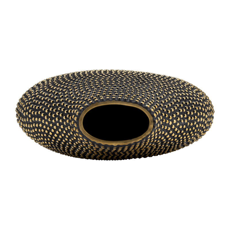 Ceramic 16" Beaded Vase image number 5