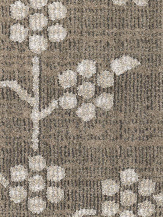 Intrigue 2'3" x 7'6" Grey Rug