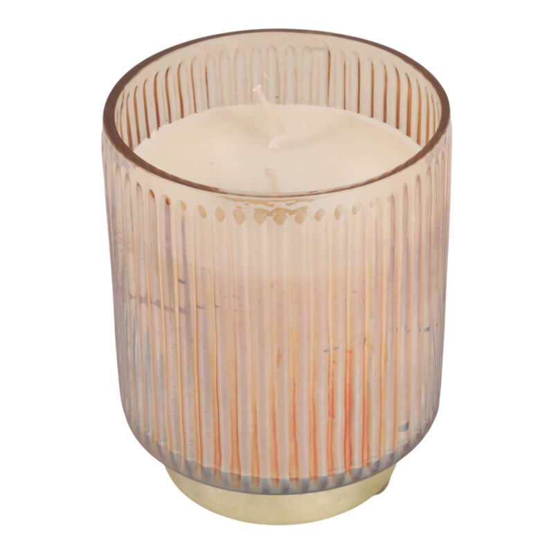 5" 18 Oz Vanilla Glass Candle image number 2