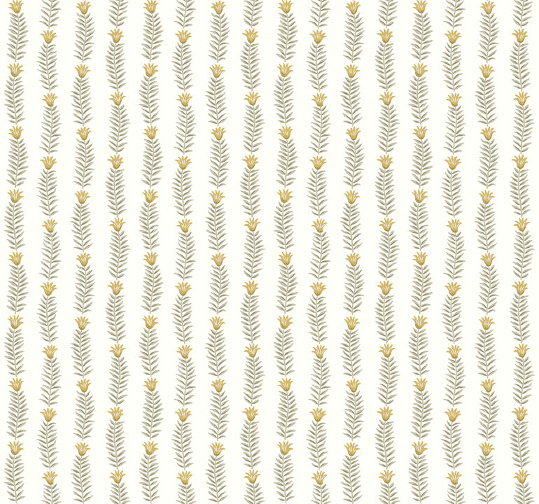 Eden White & Beige Wallpaper