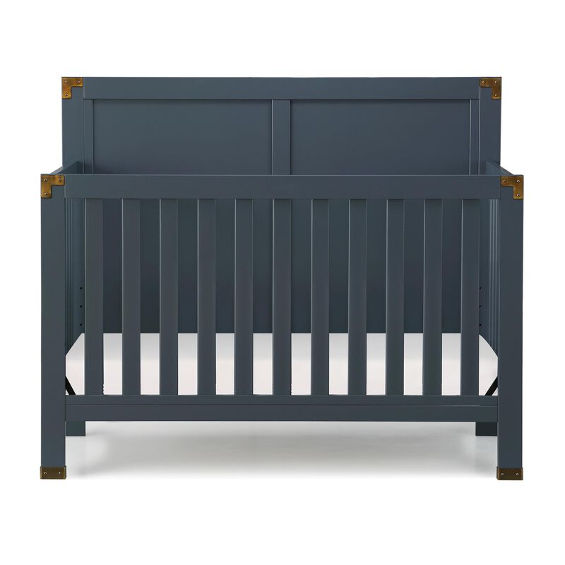 Baby Relax Frances 5-in-1 Convertible Crib, Graphite Blue image number 1
