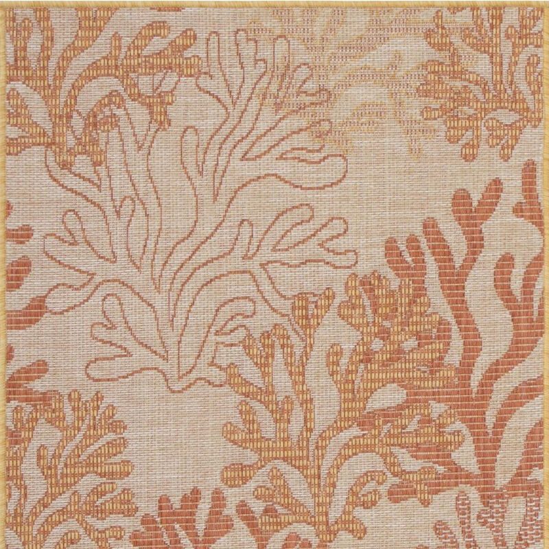 HomeRoots Abstract Non Skid Area Rug image number 0