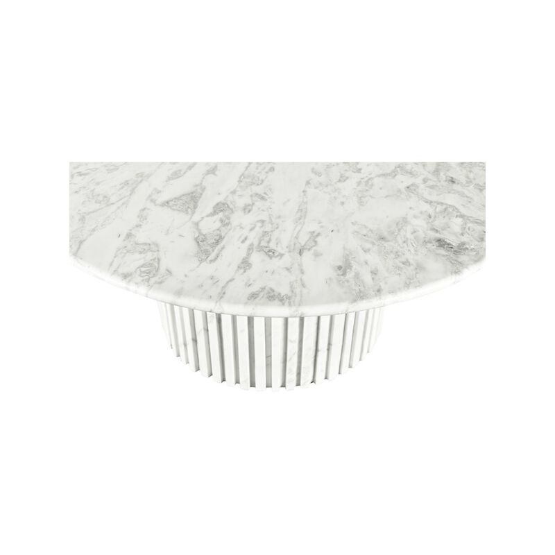 Meridian Furniture Genoa White Coffee Table