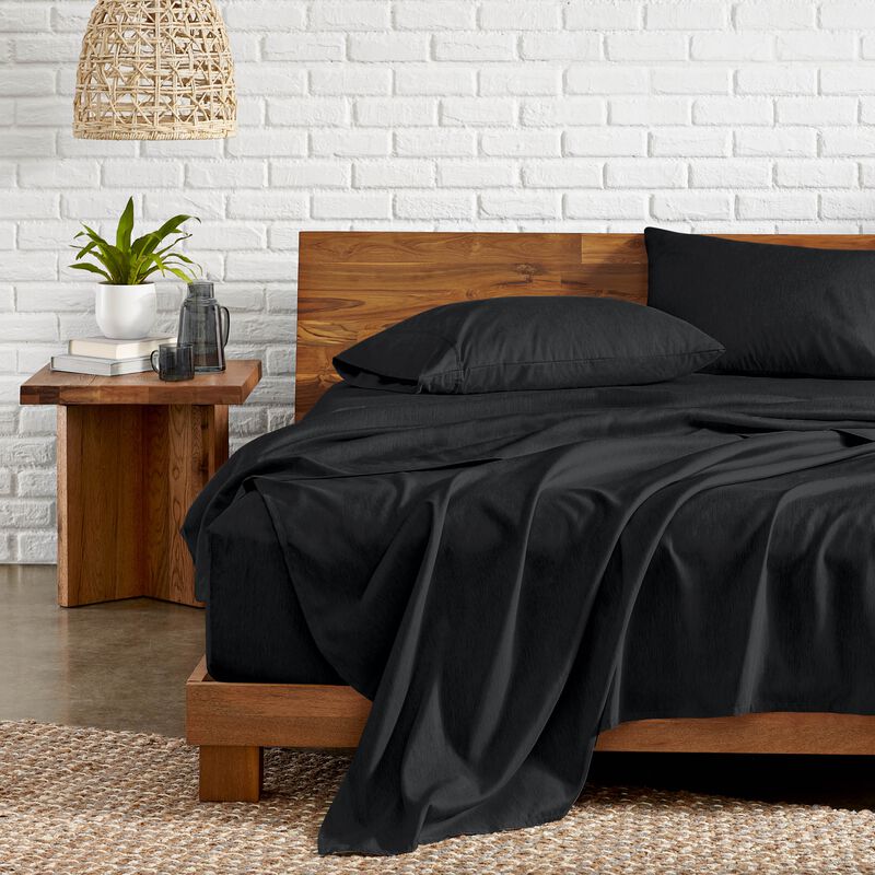 Ultra Soft Heathered Sheet Set image number 1