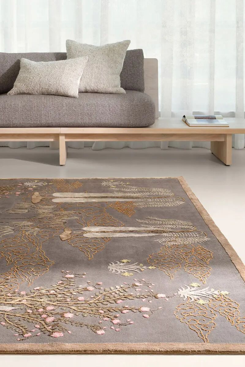 Majnun Estrid Slate 9' x 12' Rug image number 1
