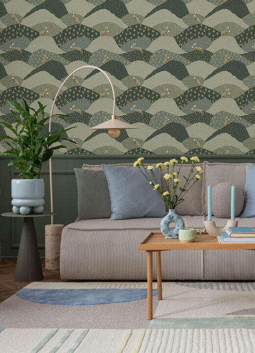 Peter Green Rabbit Fields Wallpaper (Set of 2)