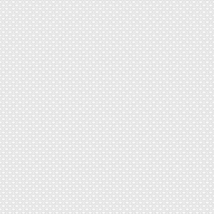 Small Prints Shell Top Silver Grey Wallpaper G56686