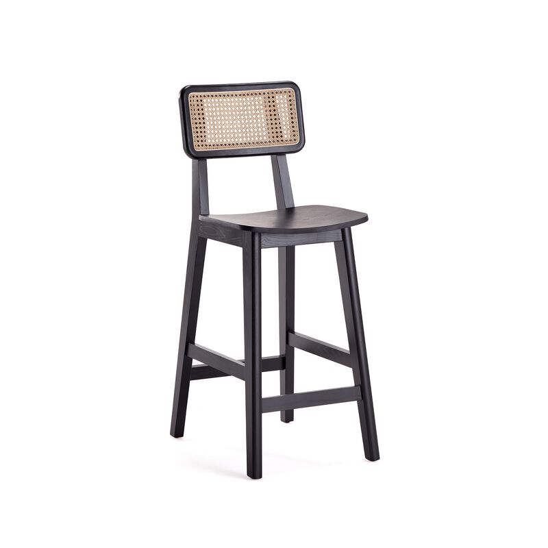 Versailles Black Counter Stool (Set of 3)