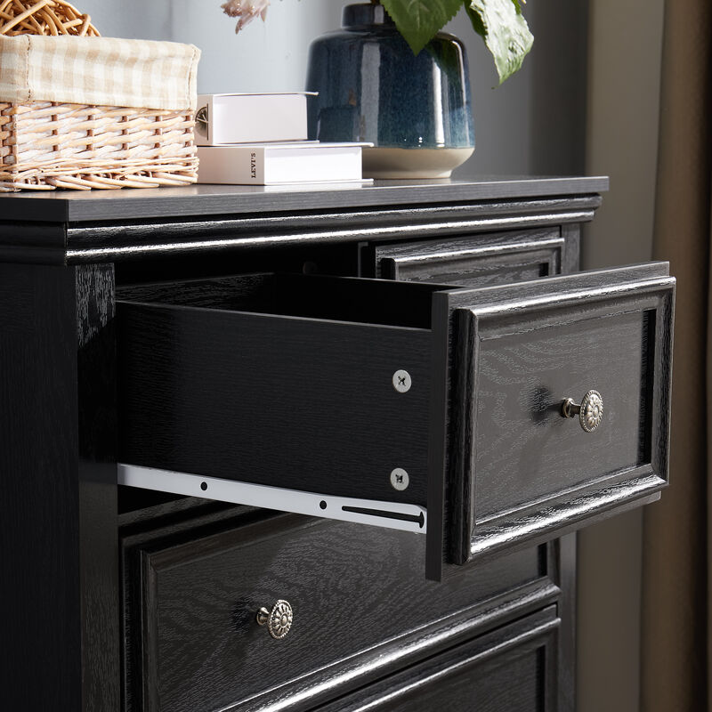 Rurwod Modern 6-Drawer Chest image number 4