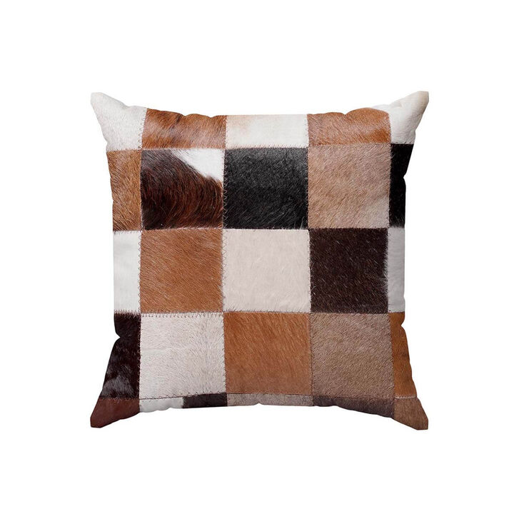Cowhide Pillow Cover 20″ x 20″ – Pampa Design