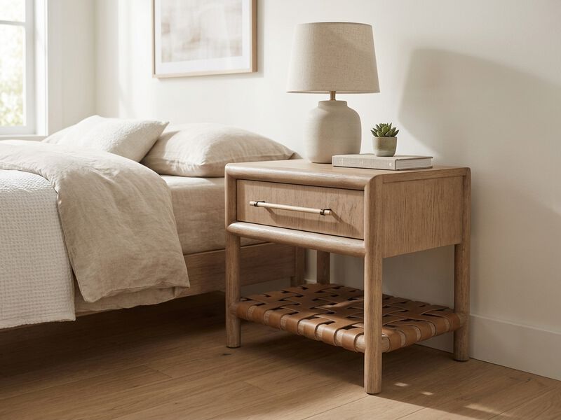 Dorsey One-Drawer Nightstand image number 1