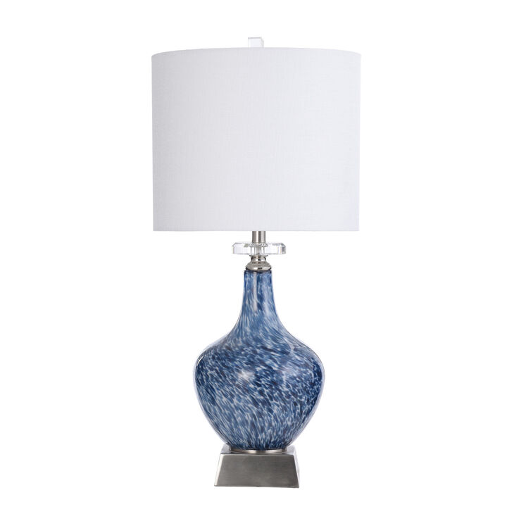 Silsden Blue Table Lamp