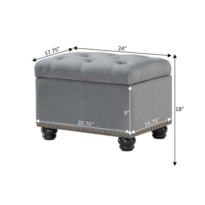 Convience Concept, Inc. 5th Avenue Storage Ottoman