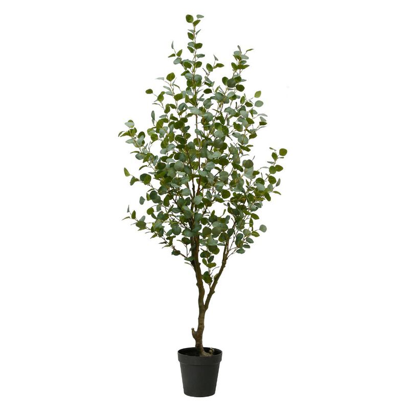 7' Artificial Eucalyptus Tree image number 0