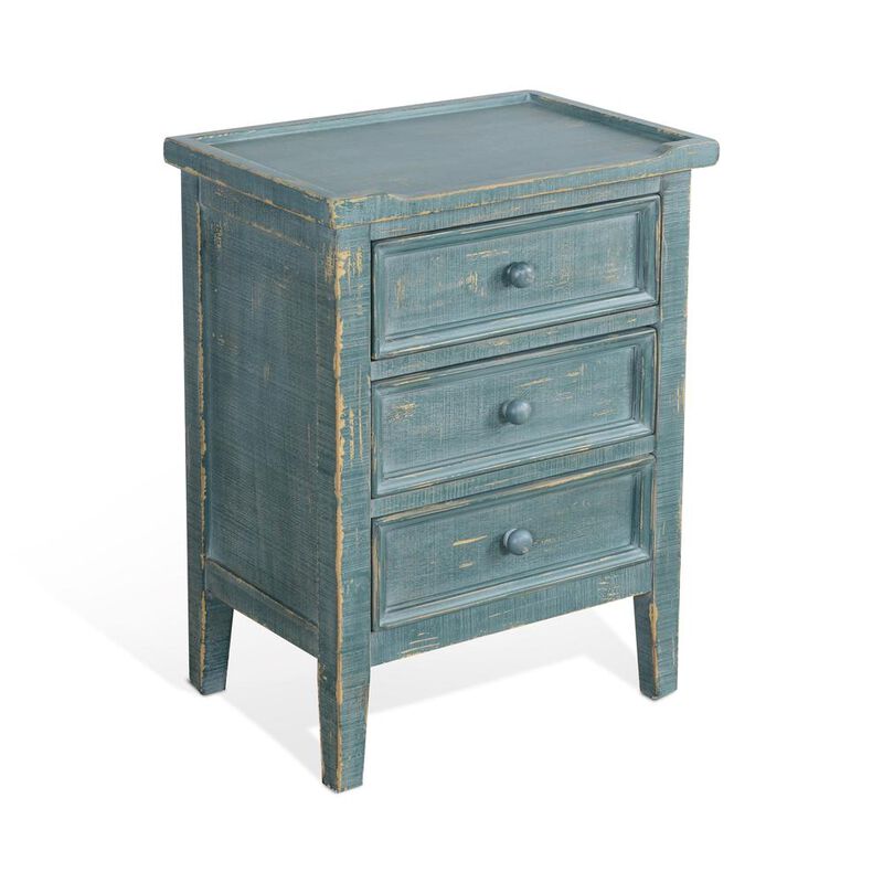 Sunny Designs Marina End Table with Drawers