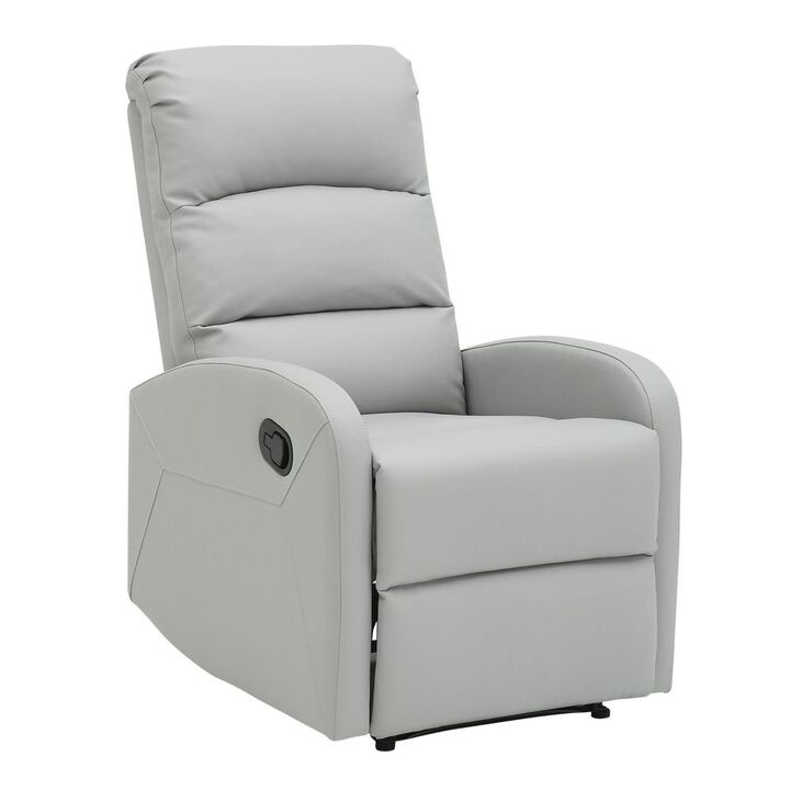 LumiSource Black PU Dormi Recliner Chair