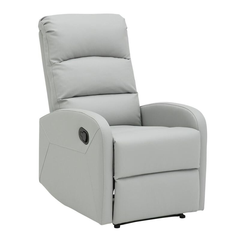 LumiSource Black PU Dormi Recliner Chair