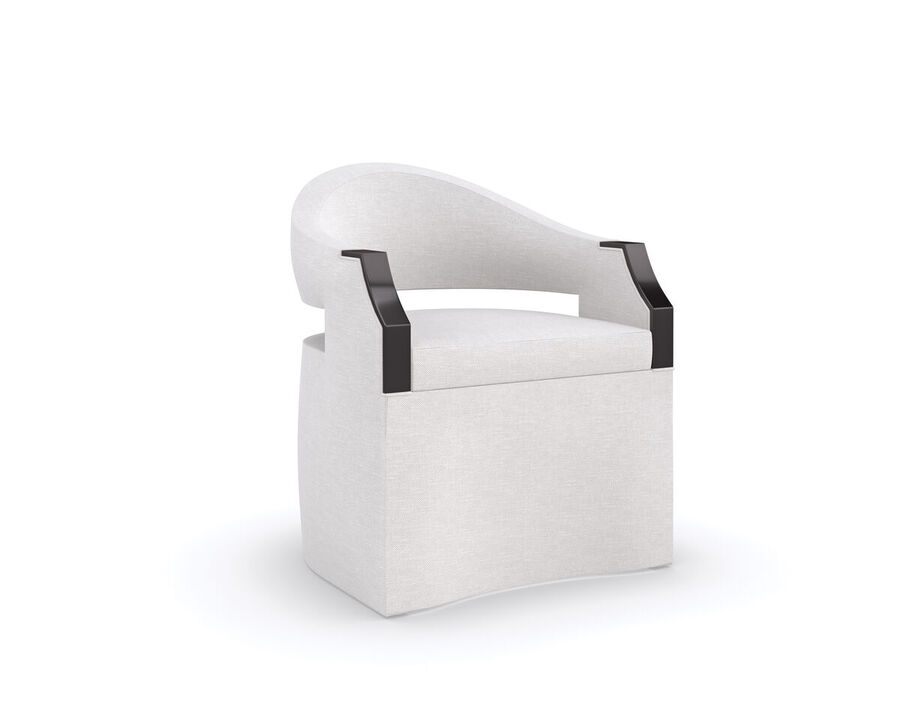 Dinner Roll Chair in Performance Fabric