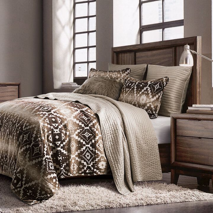 Chalet Aztec Queen Comforter Set