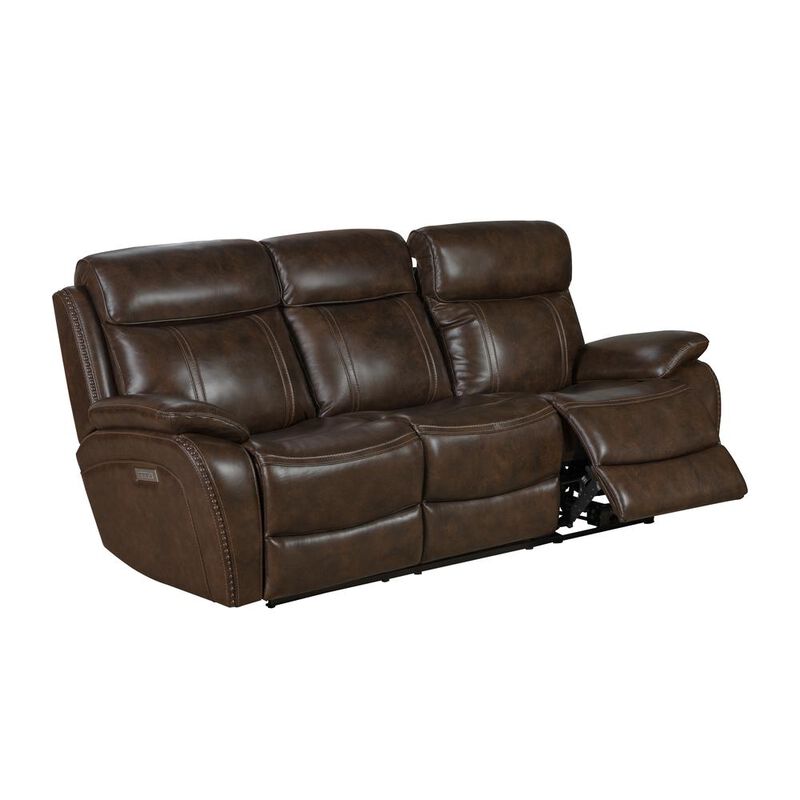 Barcalounger 39PHL-3703 Sandover Power Reclining Sofa, Chocolate