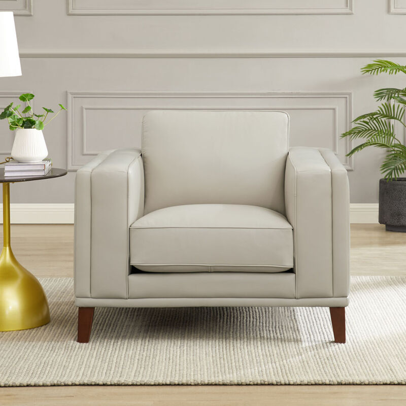 Lyon Top Grain Leather Chair