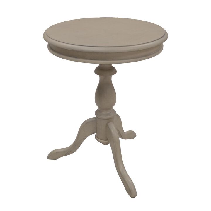 Carolina Living Gilda Side Table - Weathered Gray